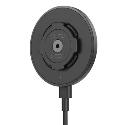 Testa di ricarica wireless Quad Lock per scrivania dell'auto