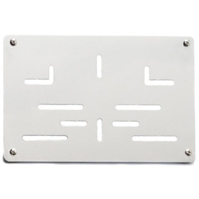 Kentekenplaat-houder 210x140 alu motor zilver