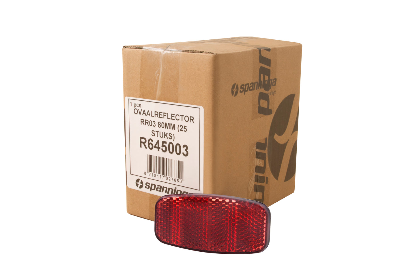 Schwalbe spanninga dragerreflector 80mm (25st) oem