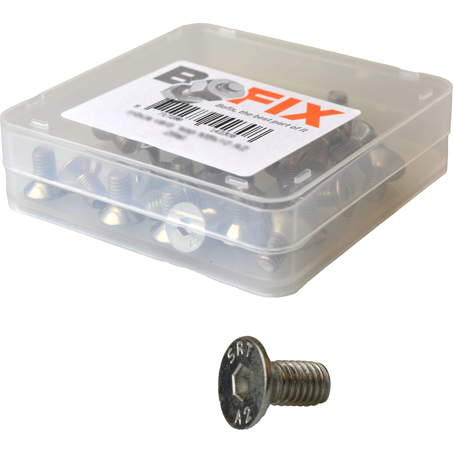 Bofix Vite a testa cilindrica M5 x 10 in acciaio inox (25 pezzi)