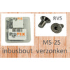 Bofix Allenbout M5X25 Cabeza hundida de acero inoxidable (25)