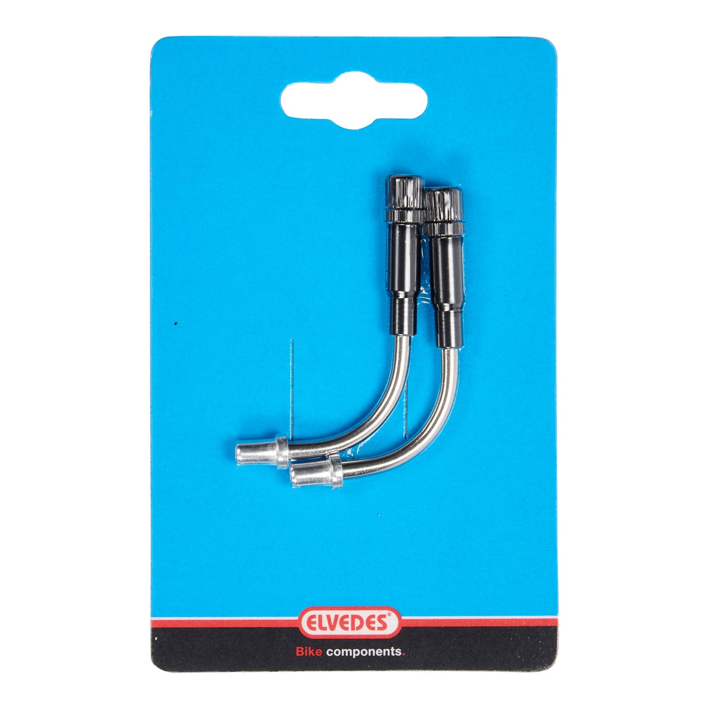 Elvedes Freno en V ajustable curvas 90°Elvedes modelo corto de acero inoxidable (2 piezas)