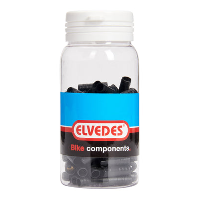 Elvedes Cable Hat 4.3 mm PVC Black Sellado (100)