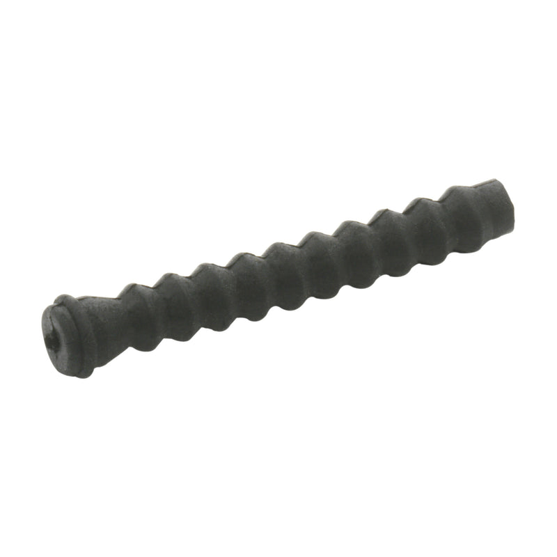 Elvedes kabelhoedje tip+rubber balg pvc zwart (25st)