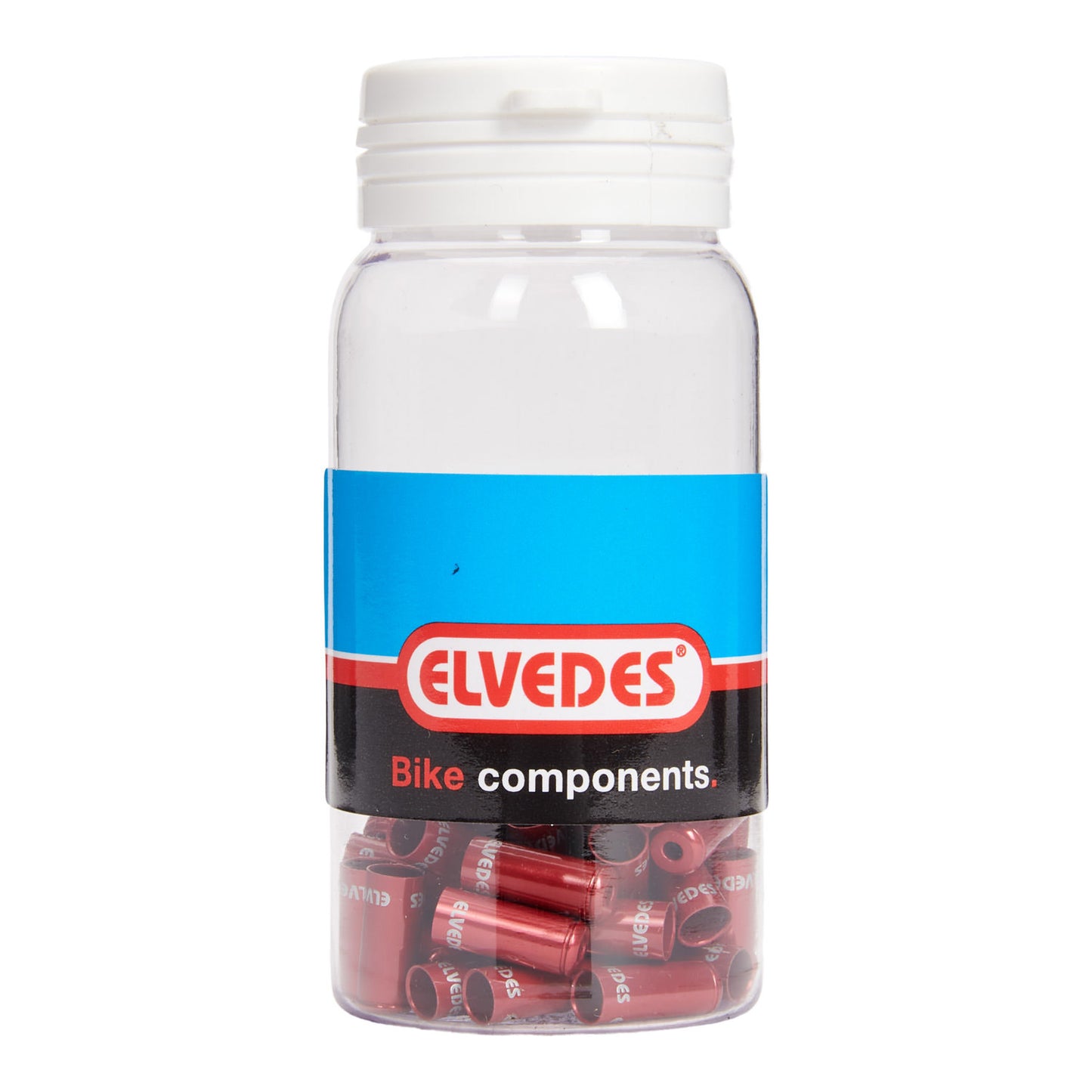Elvedes Cable Hat 5 mm de rojo sellado (50x) alumbre. ELV2012004