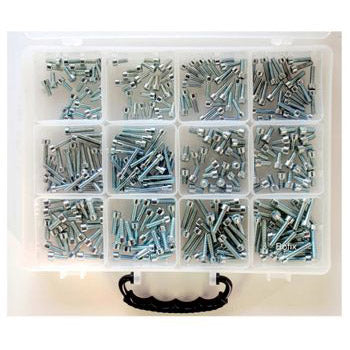 BOFIX 214693 Range Box di 12 soggetti Allen Bolts Galvanizzato