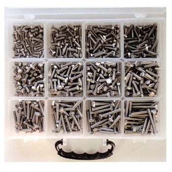 BOFIX 218100 Box Range 12 VAKS HEXQUE BOLTS ACERADO ACERDAD