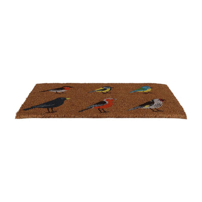 Esschert design deurmat kokos vogels l 75,0x45,0x1,7 cm