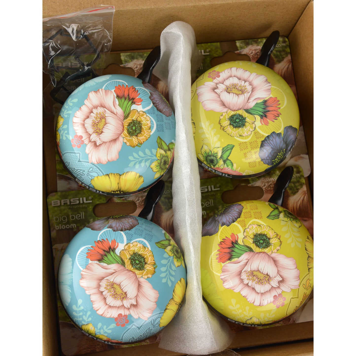 Bell display Basil Bloom Field Big Bell (4 pieces in box)