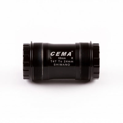 Cema Bracketas T47 Sram Dub -rvs -Zwart