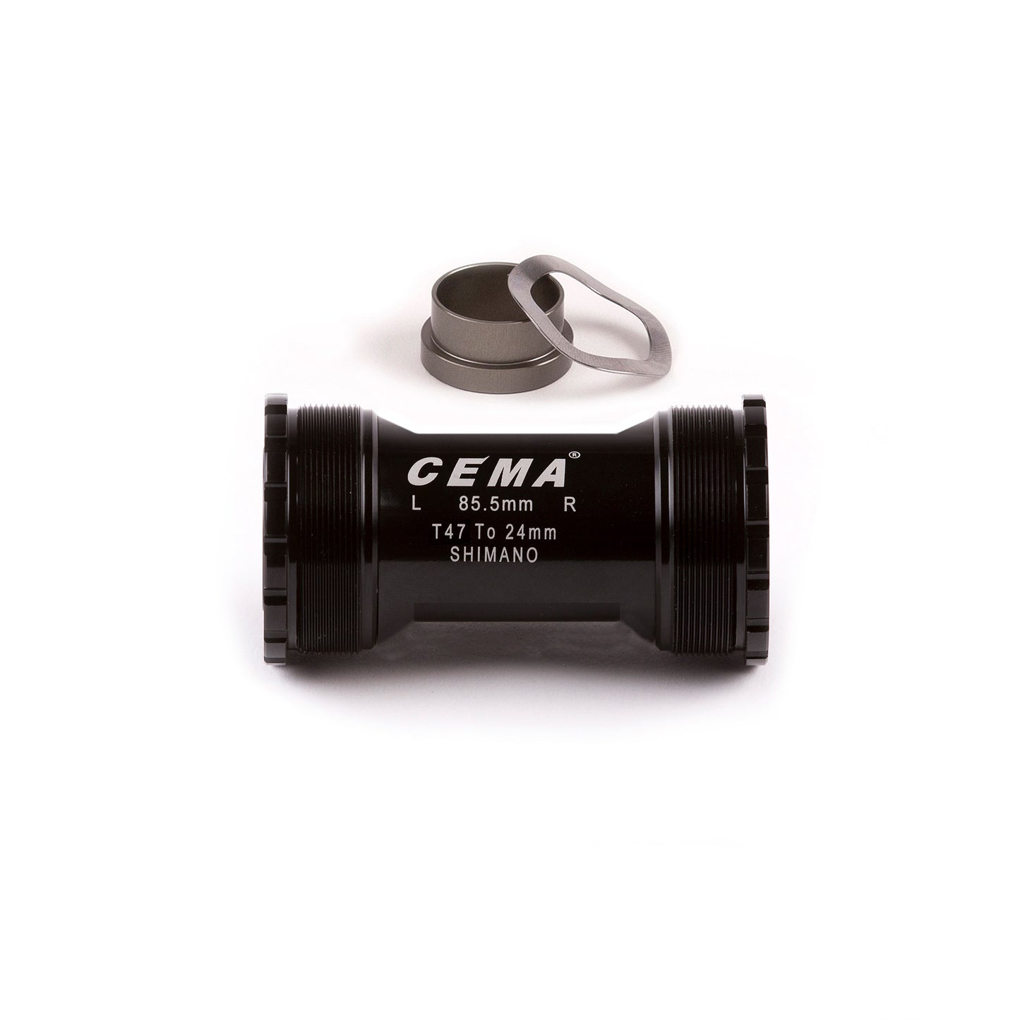 Cema Bracketas T47 Trek SRAM GXP-RVS-ZWART