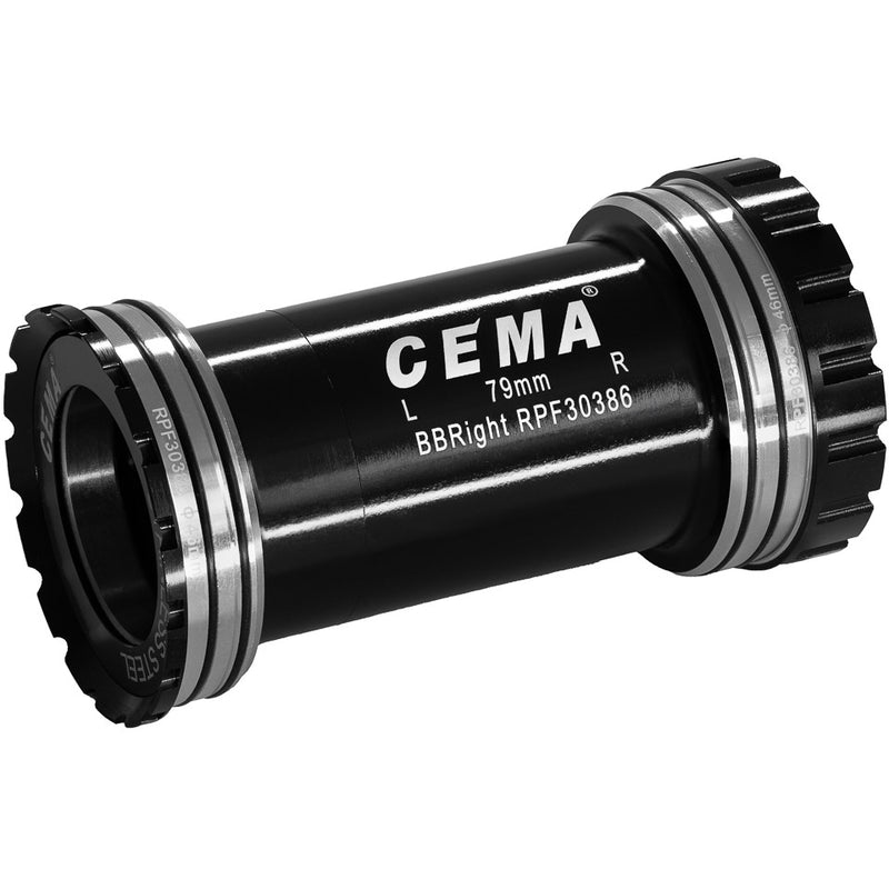 CEMA BRACKETAS BBRIGHT46 FSA386 Rotore 30mm-Rvs-Zwart