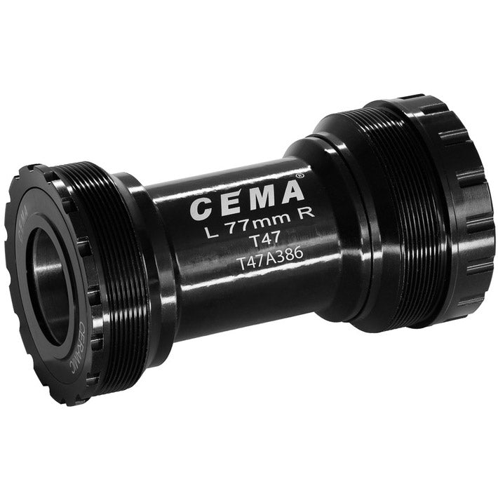 Cema Asse della staffa T47A SRAM DUB acciaio inox nero