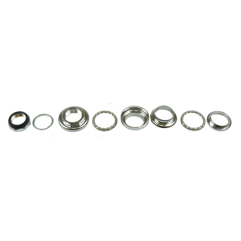 Bicycle set di testa di serie 1 sistema di carcarge da 26,4 mm cromo
