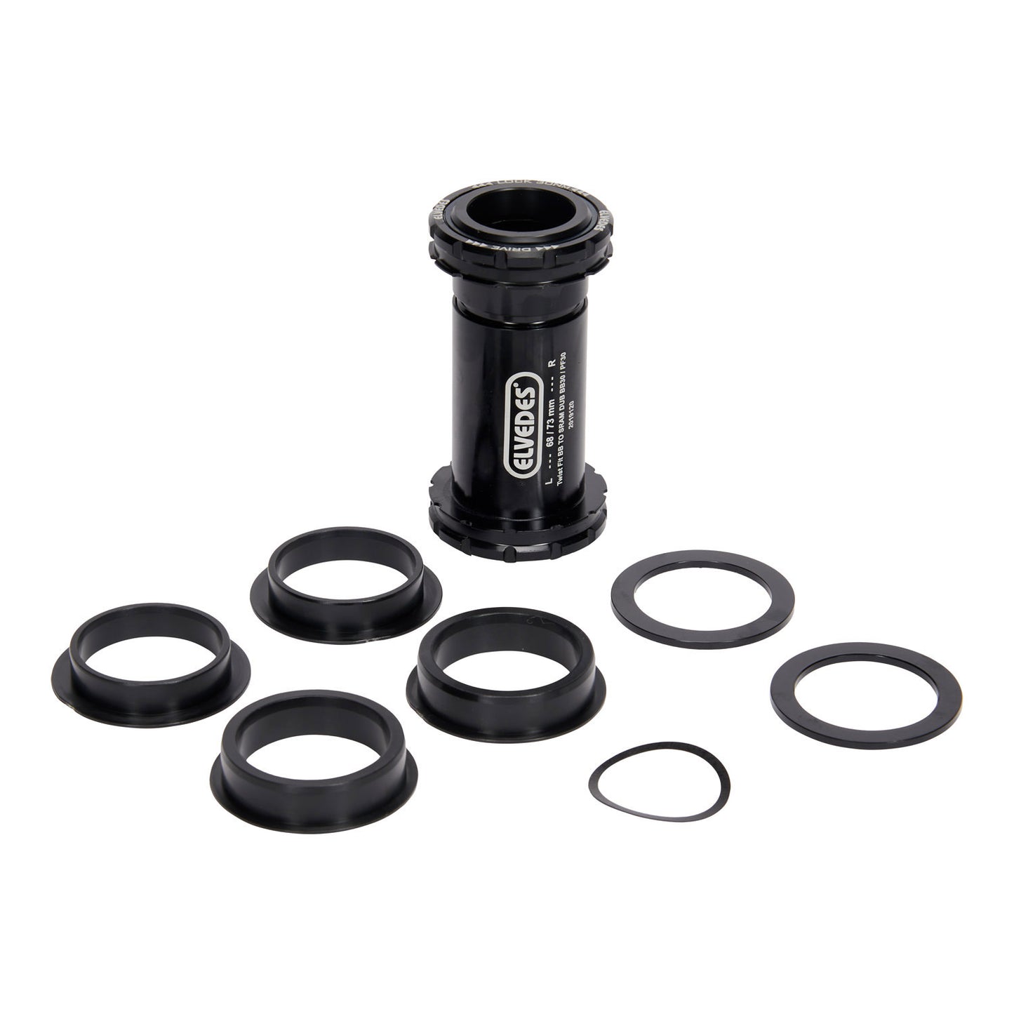 Eje de pedalier Elvedes SRAM DUB BB30 (ø42mm) + PF30 (ø46mm)