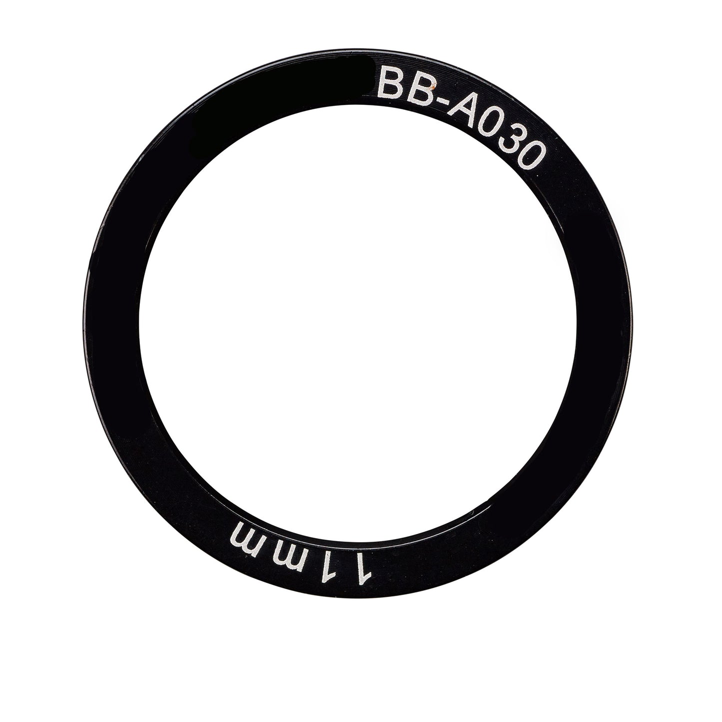 Distanziale movimento centrale Elvedes 38 x 30 x 11,0 mm - alluminio (2 pezzi)