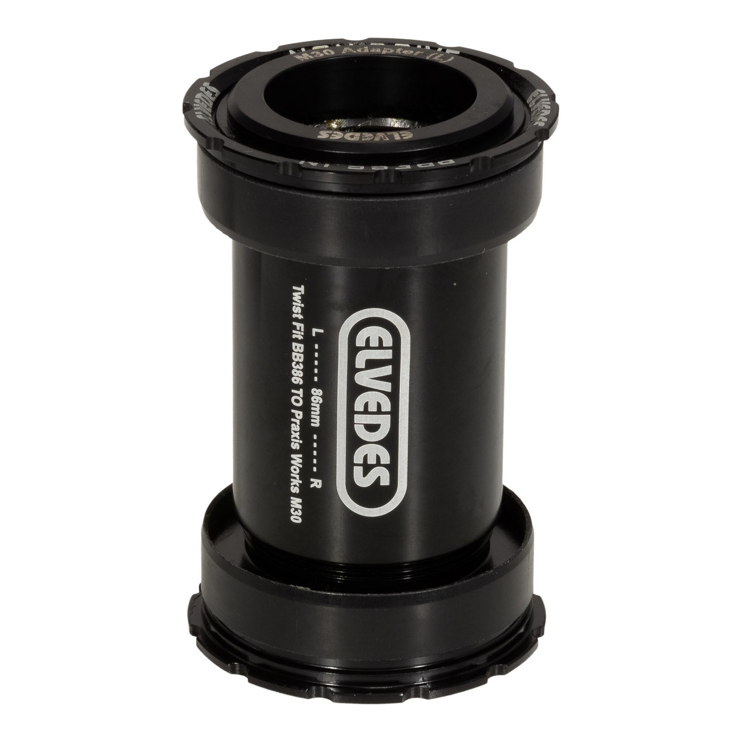 Twist Fit Bottom Breach Elvedes para BB386 Praxis Road MTB 46 x 86 mm