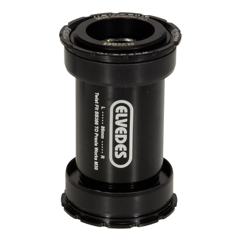 Twist Fit Bottom Breach Elvedes para BB386 Praxis Road MTB 46 x 86 mm