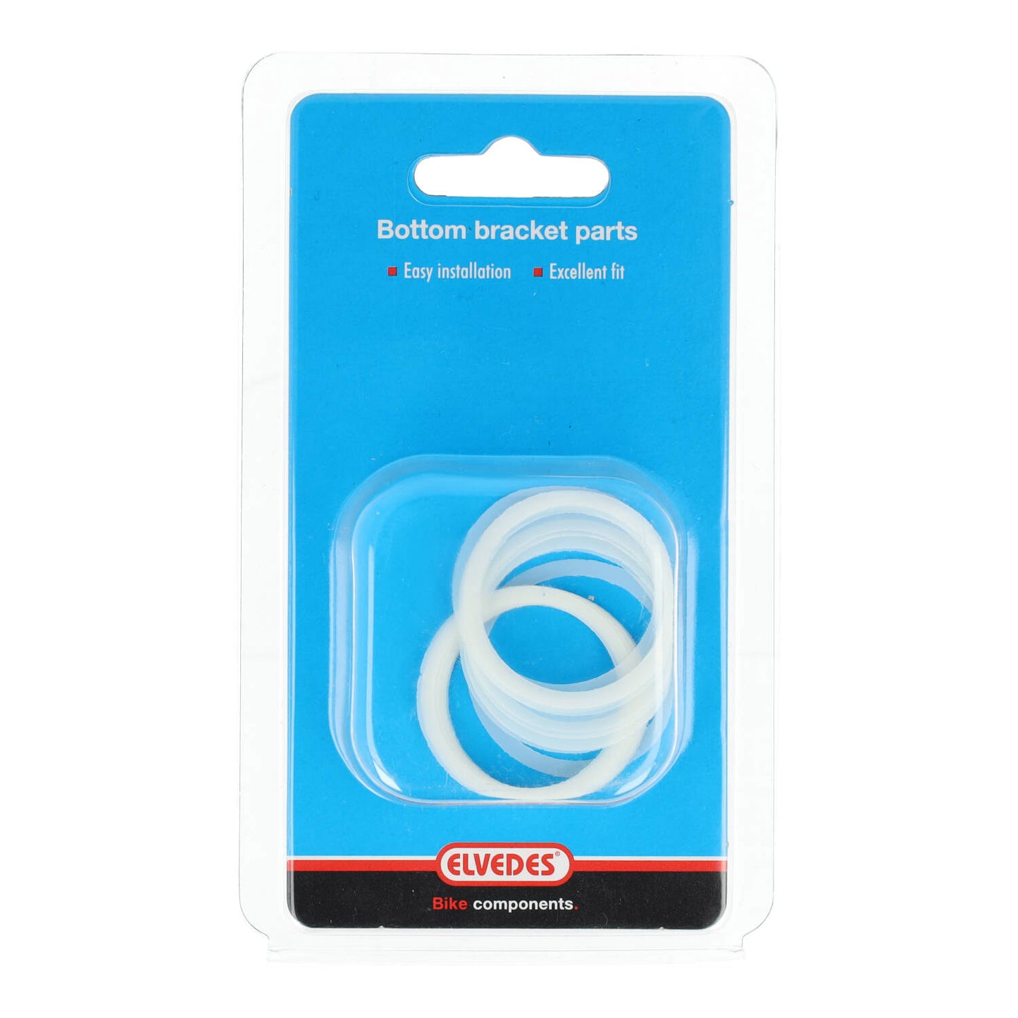 Staffa inferiore distanziatore Elvedes 36 x 30 x 0,2 mm Plastica P 20