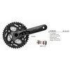 Sunrace crankstel fcms50 10v 40 30 22 175mm +bb-set