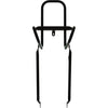 Carrier anteriore steco liscio nero 25 cm