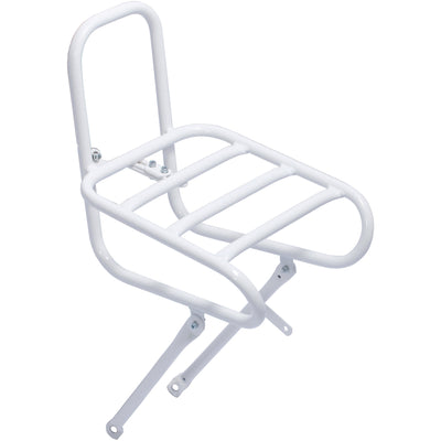 Carrier anteriore liscio 25 cm Bullone a corona Montaggio bianco