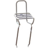 Steco smooth voordrager 25cm kroonboutmontage wit