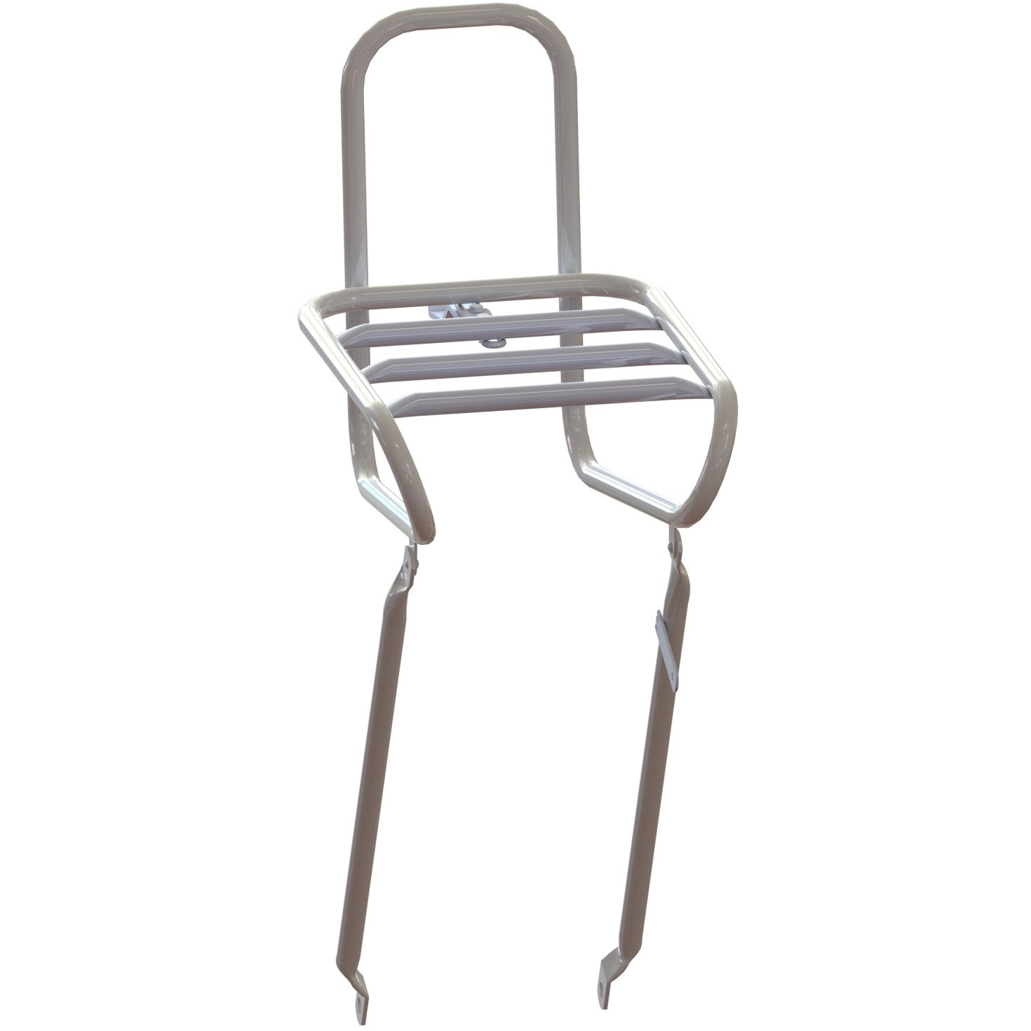 Carrera delantero suave de 25 cm de perno de corona blanca