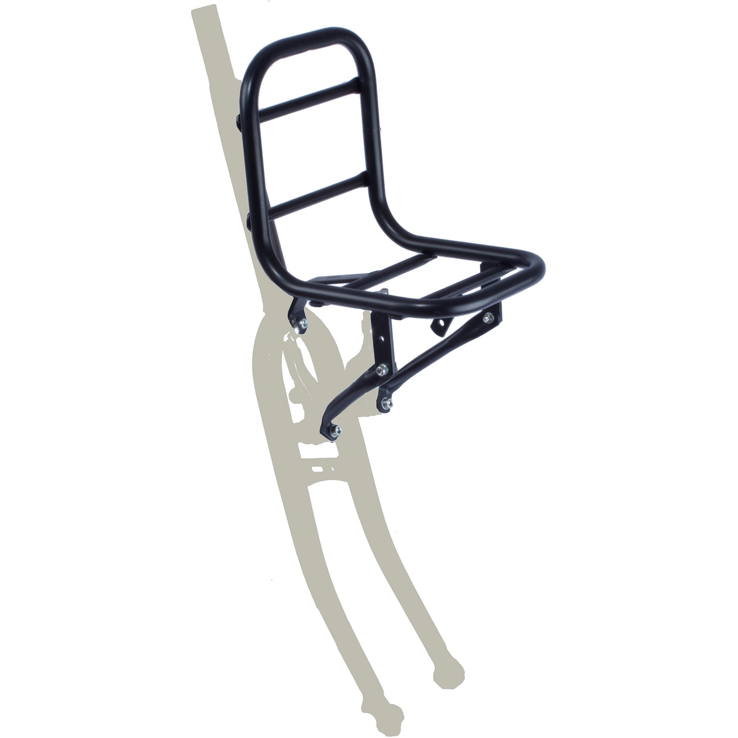 Carrier anteriore V-Brakemontage 20 28 pollici in acciaio nero