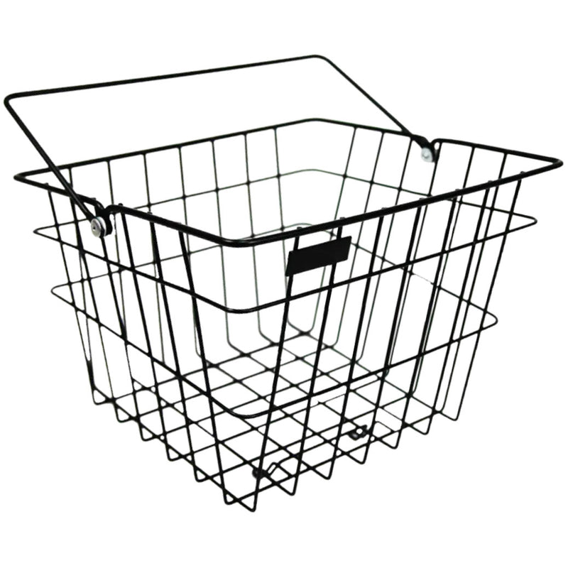 Steco vintage mand (helma) zwart