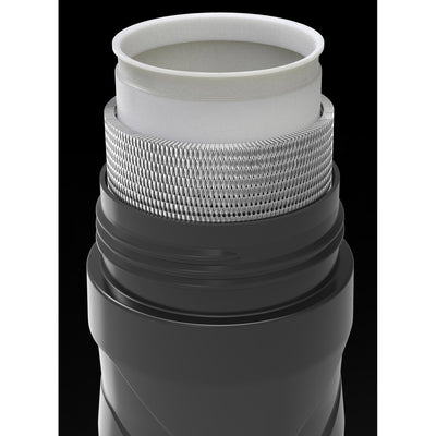 PoliSport Bidon Thermal T500 500 ml de rojo blanco
