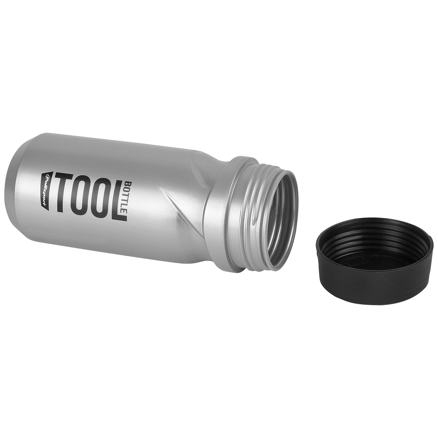 PoliSport Toolbidon | Plástico | 600 mililitros | Plata