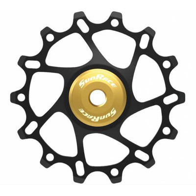Derailleurwiel 14t Gold de aleación