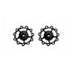 CEMA DERAALEUR SWIES ALU 9 10 11V RVS NERO
