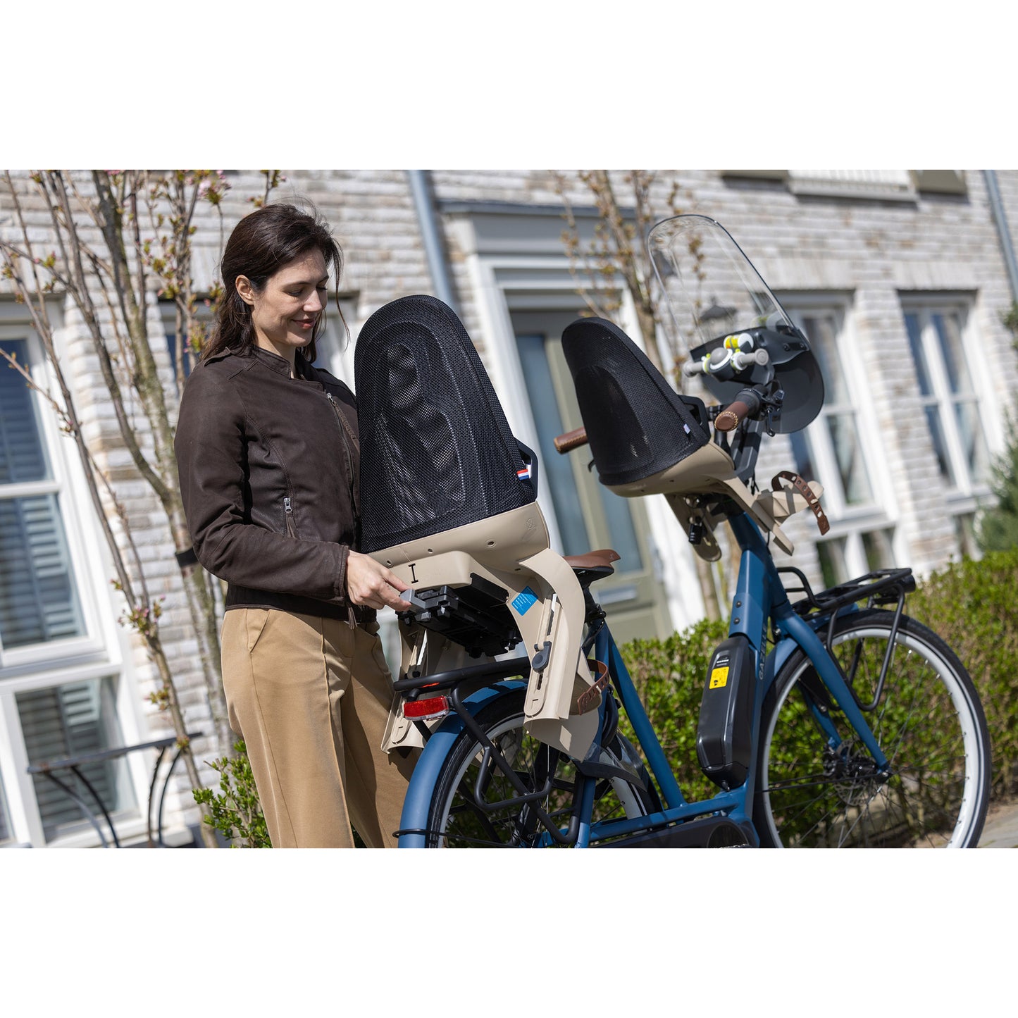 Qibbel Air Q751 Sede posteriore Conferma del vettore MIK-HD Denim Blue