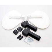 Protectiekit en voetrusten Guppy Junior - wit - afbeelding 2