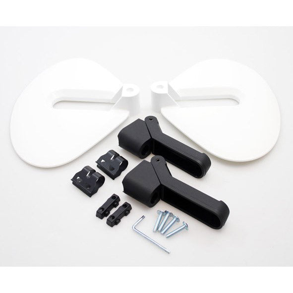 Kit di protezione e piede guppy junior - bianco