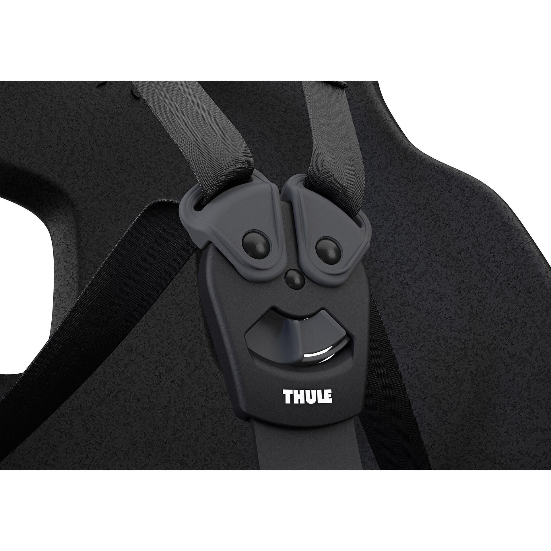 Sedile figlio Thule dietro Yepp Nexxt 2 Maxi per conferma del telaio grigio