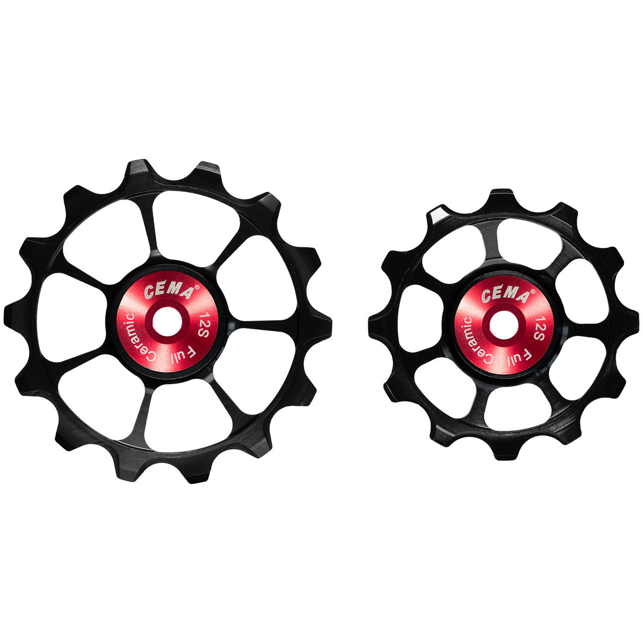 Cema Deraaleur Swies Cerámica completa 12V Negro