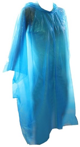 Mirage Regenponcho blauw one size