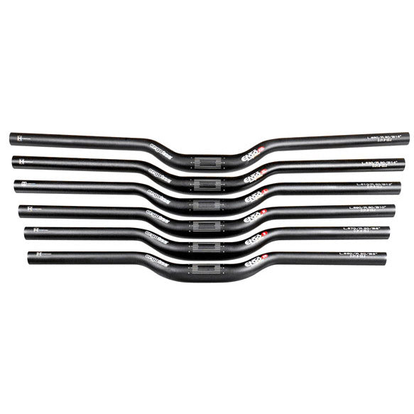 Steer ATB L 25.4 610 mm 12 ° Matte negro mate