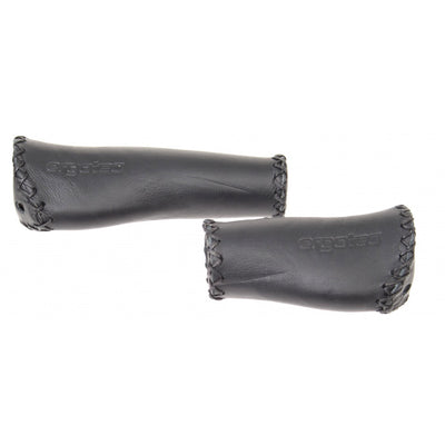 Ergotec Handvatten Monaco Leer Lang Kort Zwart