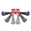 Ergotec handvatset frisco 140 140mm rubber gel zw gr
