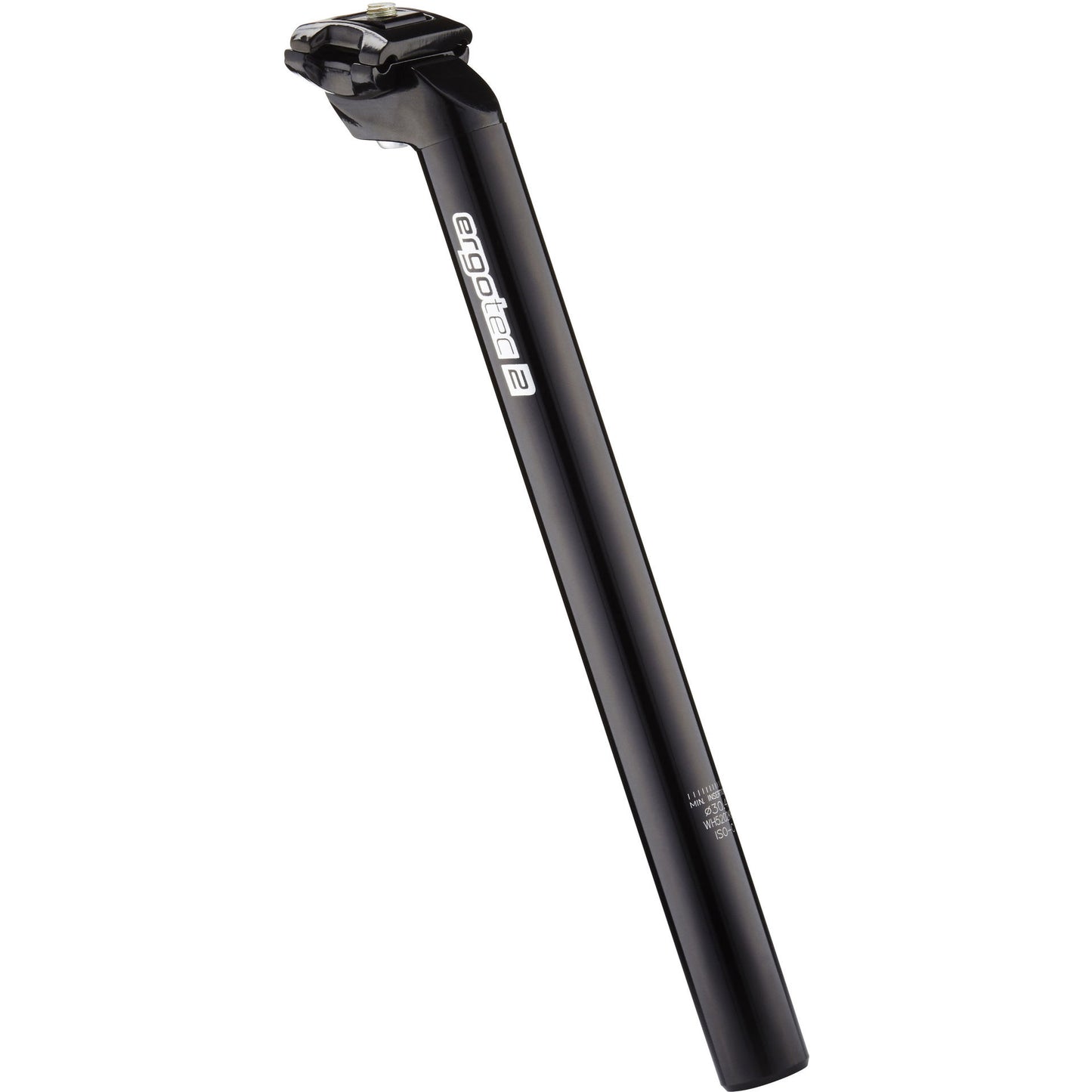 Ergotec Seat Post CNC Brevetto CNC 30.4x350mm Alu nero