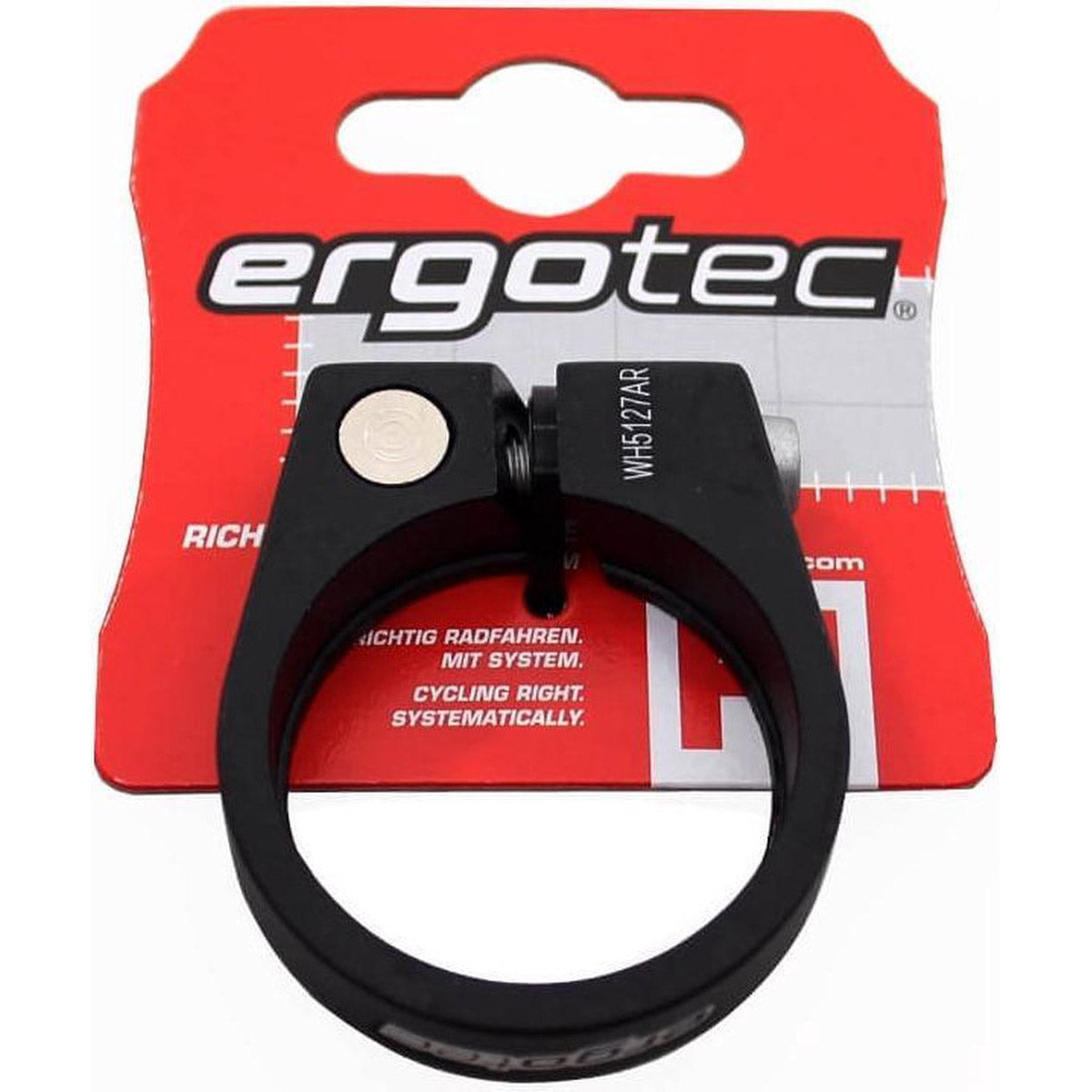 Ergotec zadelpenklem SCI-105 34.9 zwart