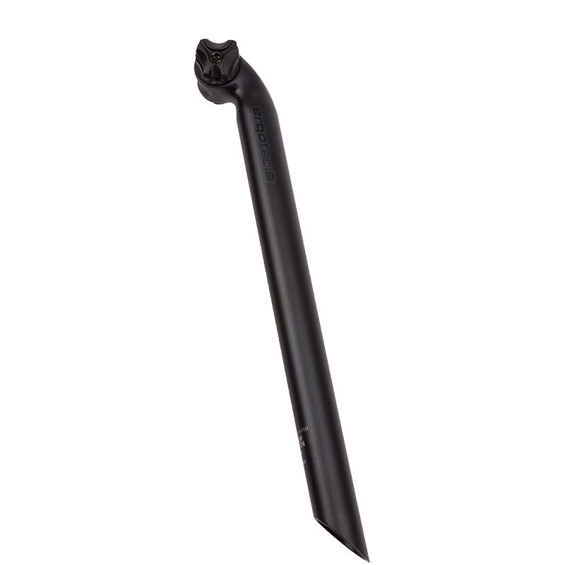 Ergotec zadelpen viper 20� 31.6 x 400 zwart mat