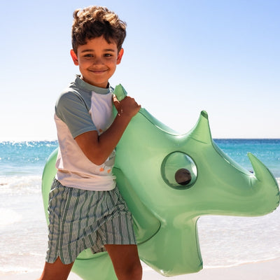 Dino | Cama de aire de lujo de dino verde