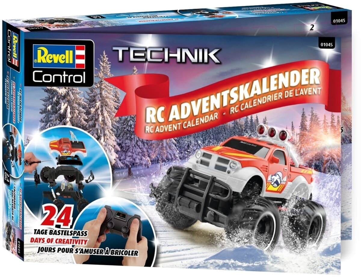Calendario de adviento rc truck revell: escala 1:20 (01045)