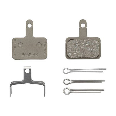 Blocco freno a disco Shimano B05S-RX RESIN EBPB05SRXBS al 25 °.