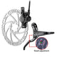 Zoom disco freno conjunto hidro derecho HB-875 1800 mm Fatbike